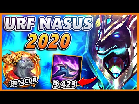 *3K+ STACKS* FULLY STACKED URF NASUS (ONE SHOT TOWERS) - BunnyFuFuu | URF