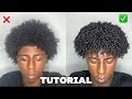 How To Get Curls With Finger Coils For Men ALL HAIR TYPES