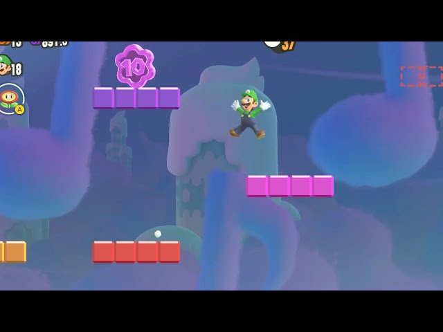 Vídeo relacionado con Nintendo Super Mario Jump Pose - Camiseta para Hombre, Rojo (Red Heather), Medium