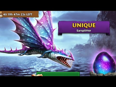 EARSPLITTER Titan Mode Max Level 150 - New Unique Thunderdrum - Dragons: Rise of Berk