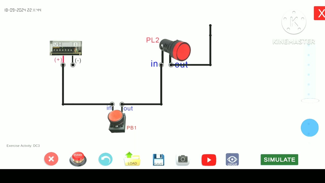 Electrical wiring simulator
