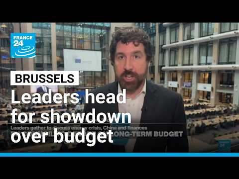 EU leaders head for showdown over bloc long-term budget