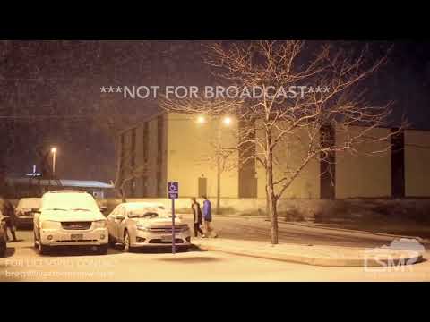11-04-2017 Rapid City, South Dakota - Snowfall Clips
