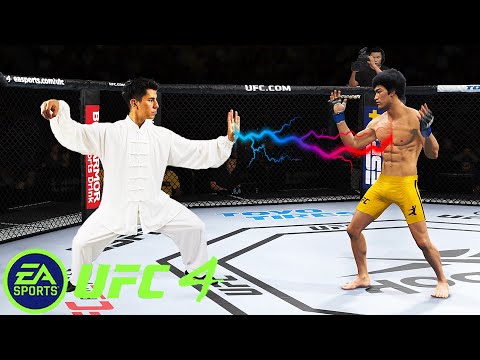 UFC4 Bruce Lee vs Arabic Ninja EA Sports UFC 4 - Epic Fight
