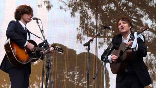 "Girls, Gather 'Round" by the Milk Carton Kids at Hardly Strictly Bluegrass 2012