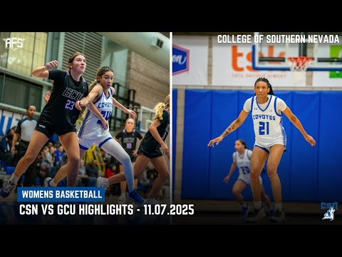 CSN vs GCU | Full Game Highlights - Women's Basketball | Nov 7, 2025