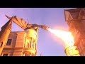 Diagon Alley Gringotts Dragon Breathes Fire Day Into Night Fireworks Wizarding World Harry Potter