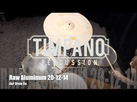 A&F Drum Co. Raw Aluminum Kit 20-12-14