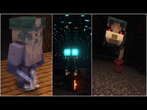 Alex's Mobs Scary Update (Full Showcase | 1.19.2 Forge)