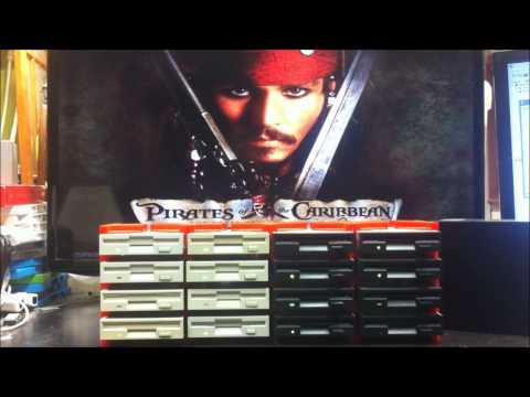 Pirates Of The Caribbean on 16 Floppy Drives With Improved Audio