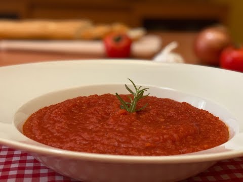 Salsa de tomate con Thermomix