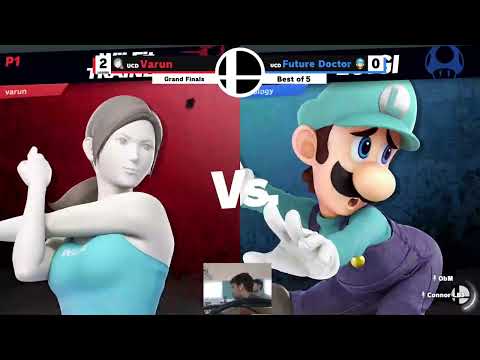 Smash at UC Davis #14: Grand Finals - Varun (Wii Fit Trainer) vs Future Doctor (Luigi)