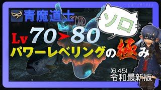 【FF14・青魔道士】ソロで出来るレベル70からの青魔パワーレベリングの極