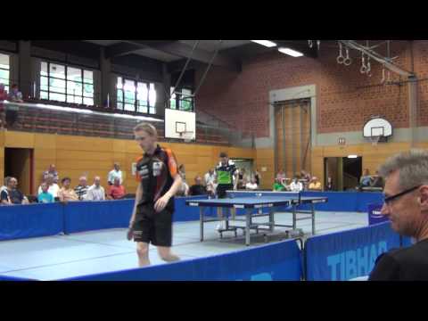 Tischtennis DTTB Pokal 2012 TV Hilpoltstein vs Frickenhausen II 20 A.Flemming vs Zsolt Sel