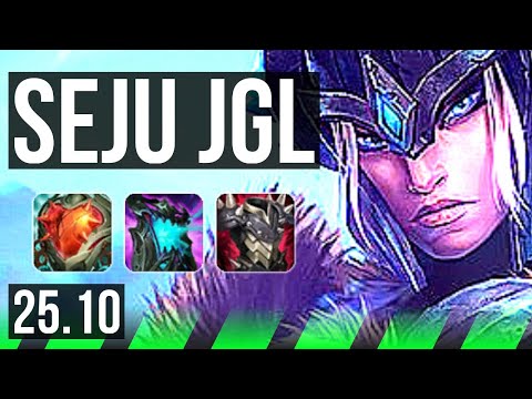 SEJUANI vs NAAFIRI (JGL) | 900+ games, Dominating | KR Master | 25.10