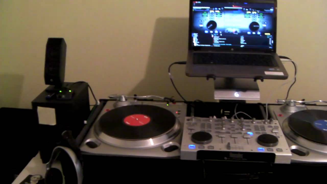 dj set up with hercules rmx