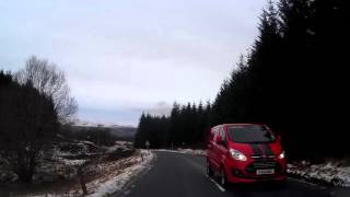 Christmas Day Aberfeldy Highland Perthshire Scotland