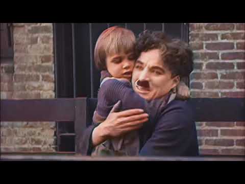 Artificial Intelligence Restores Historical Videos，Charlie Chaplin - The Kid (Trailer)Repair 1080 HD