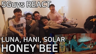 [FANBOYS REACT] 루나, 하니, 솔라 Luna, Hani, Solar - HONEY BEE (5Guys)