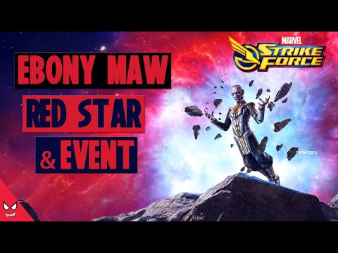 Ebony Maw Red Star Orb Opening and Event - Marvel Strike Force