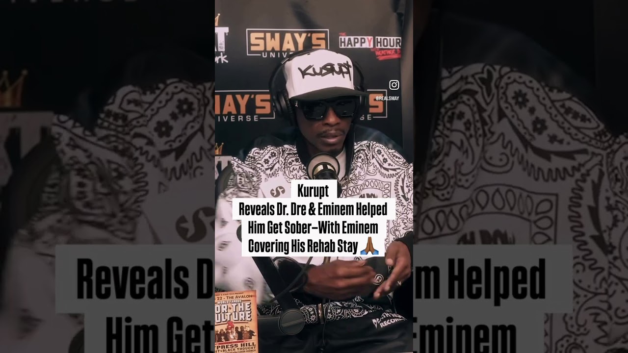 Dr. Dre & Eminem Helped Kurupt Get Sober