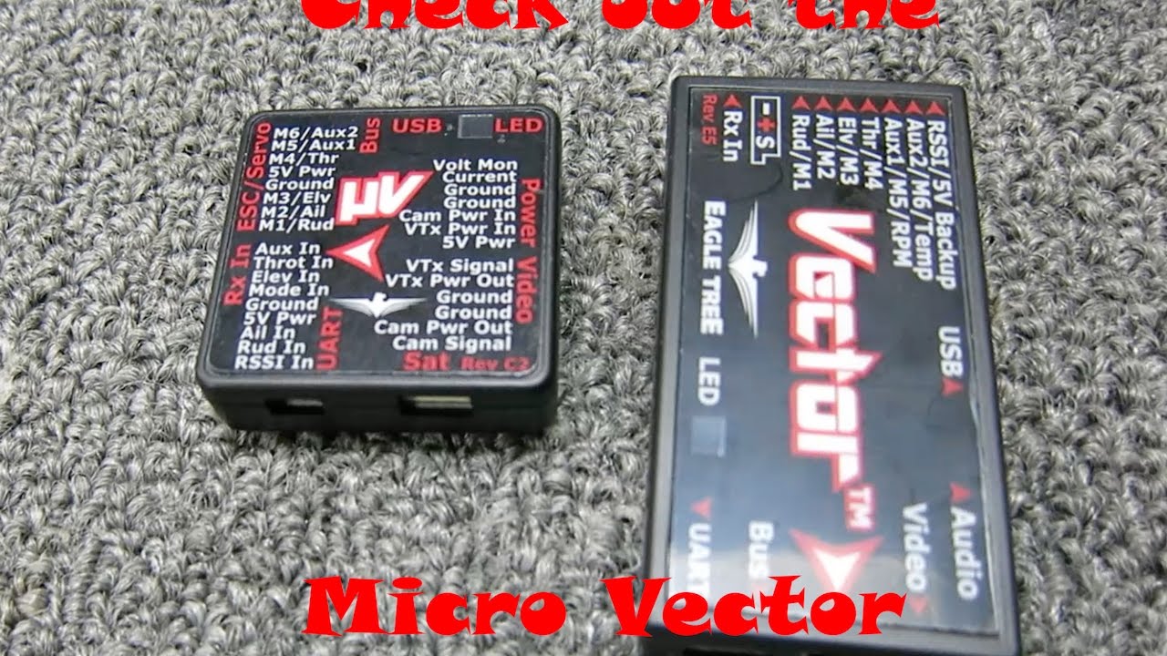 First Look At the Eagle Tree Mini Vector or Micro Vector