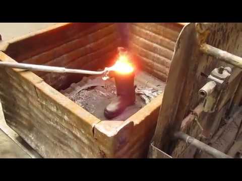 Rock Fall testing - Molten Metal Enhanced Test