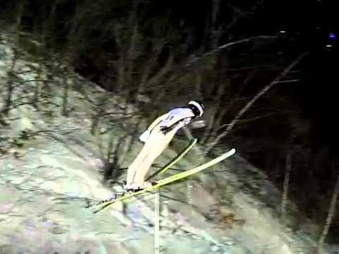 28,1,2012 Sapporo SKLETT Vegard Haukoe(NOR) Skijumping W-Cup 2nd round