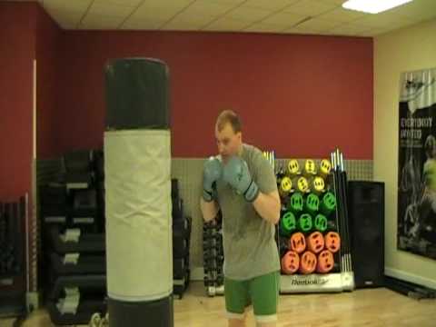 heavy bag training Arran Lee Squire