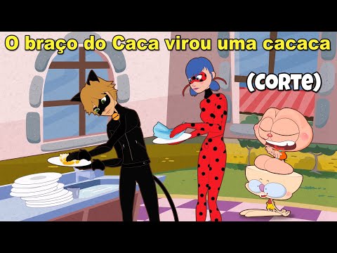 Corte de Mongo e Drongo Com Miraculous Ladybug - reveja desenho animado