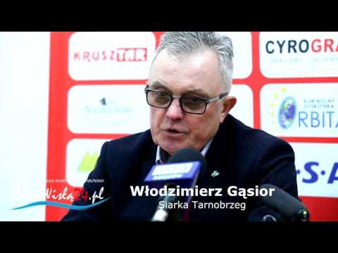 Konferencja prasowa. Siarka Tarnobrzeg - Błękitni Stargard 11.03.2017