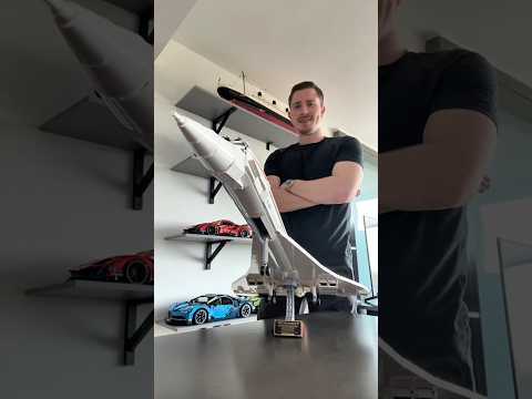 Building the LEGO Concorde set! This one is AWESOME! #lego #airplane #asmr #shopping #bmw #fun