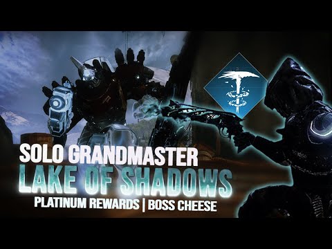 Solo Grandmaster Lake of Shadows with Malfeasance & Lucky Pants | Boss Cheese & Blight Skip