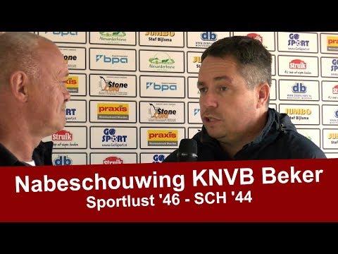 Nabeschouwing Sportlust '46 -  SCH '44 KNVB beker