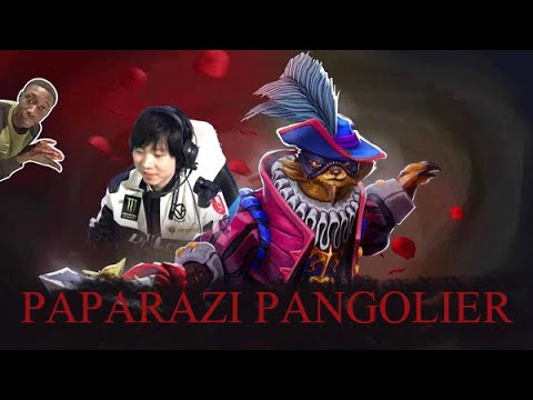 LEARN FROM PAPARAZI how to play pangolier 🐈!he teaches how to clain mme with pango! dota 2 gameplay!