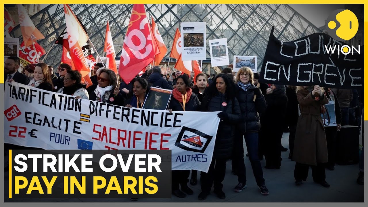 World's Most Visited Museum, Louvre Hit By Strikes During Peak Season | WION