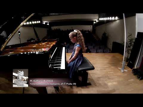 Nora Lubbadová /8 y.o./ . W. Gillock - Hummingbird 🎶🐦