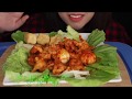 CHICKEN FEET EGGS TOFU REAL EATING SOUND NO TALKING