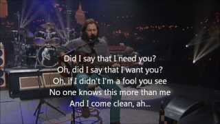 Pearl Jam - Just Breathe (with lyrics)