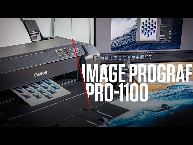 Vidéo CANON IMAGEPROGRAF PRO-1100