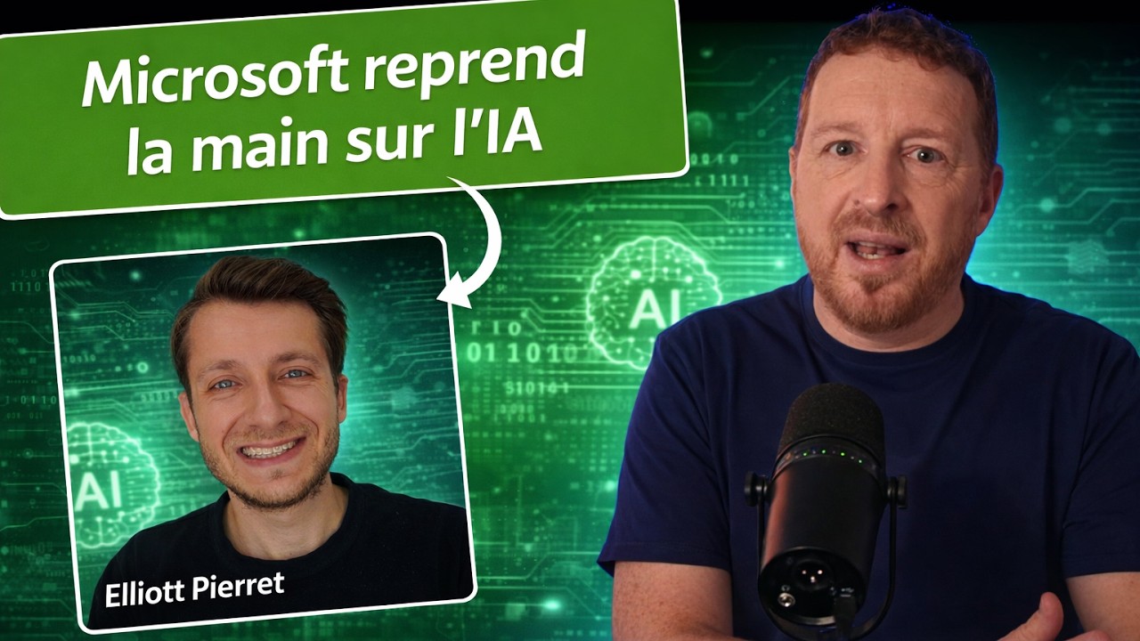 La stratégie IA de Microsoft avec Elliott Pierret