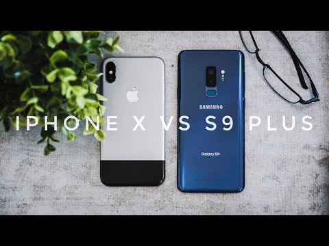 Ultimate Galaxy S9 Plus vs iPhone X Comparison