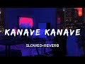 Kanave Kanave Slowed Reverb Anirudh Ravichander David Taal