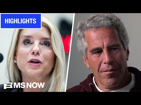 'What's it going to be?' Watch reactions to Pam Bondi's COMBATIVE hearing on Epstein