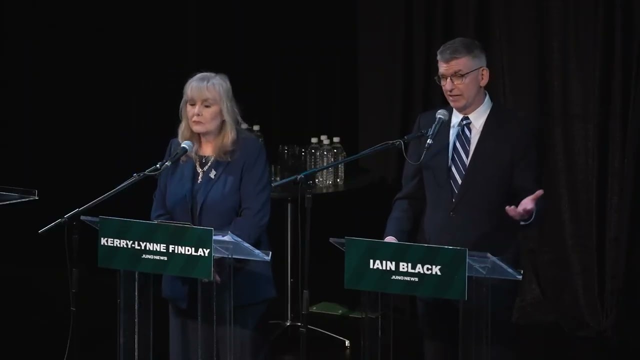 Iain Black at the Juno Debate "I WILL TAKE REAL STEPS TO FIGHT CRIME"