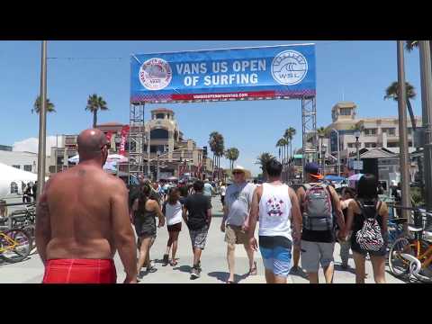 #VansUSOpen Surfing Finals '15 - Hiroto Ohhara, Filipe Toledo, Kanoa Igarashi,  & Tanner Hendrickson