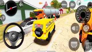 Modified Mahindra Yellow Bolero Driving 3D ! Indian Gadi Wala Game 3D #13 Realistic Car Game
