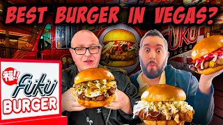 Does FUKUBURGER Serve The BEST BURGER in Las Vegas | Affordable Las Vegas Eats
