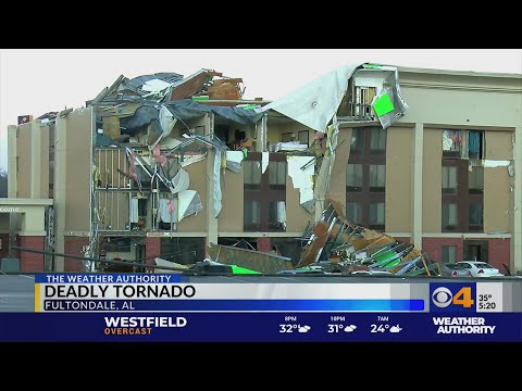 Deadly tornado in Alabama