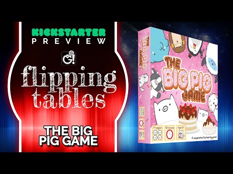 The Big Pig Game Boardgame | Kickstarter Preview & Overview